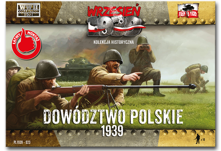 First to Fight PL023 - Dowództwo Polskie 1/72 – Bild 2