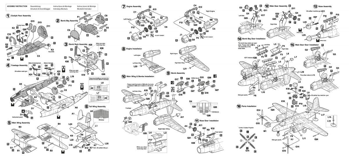 Hobby 2000 72058 B-26B Marauder ( HASEGAWA + CARTOGRAF + MASKI ) 1/72 – immagine 3