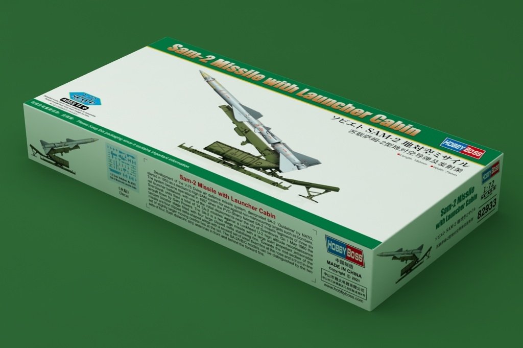 Hobby Boss 82933 Sam-2 Missile with Launcher Cabin 1/72 – imagen 2