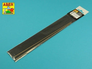 Aber FR15x10 Prostokątne pręty mosiężne 1,5x1,0 mm długość 245mm x 2 / Brass flat rods 1,5x1,0 mm length 245mm x2 pcs. – immagine 4