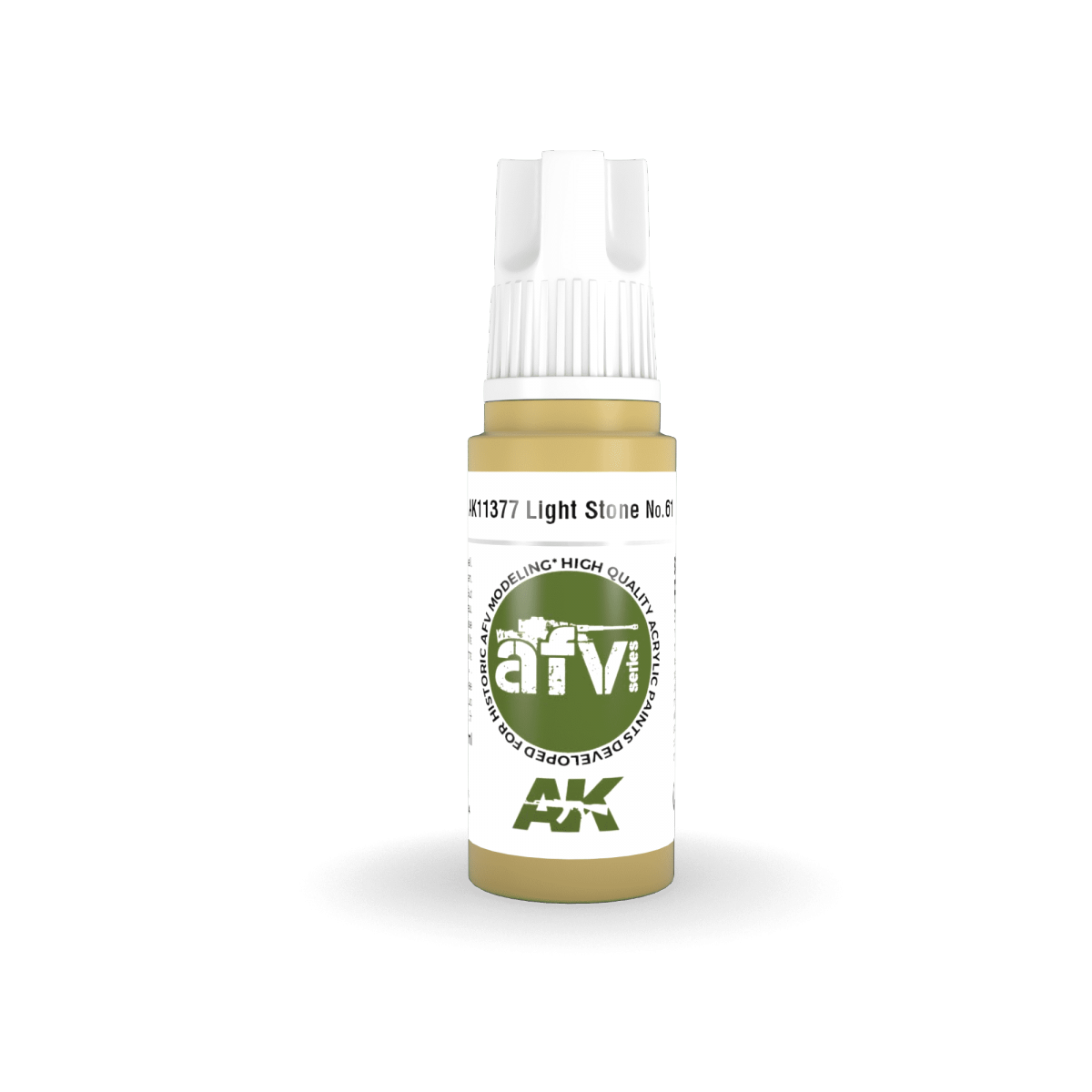 AK Interactive AK11377 Light Stone No.61 17ml – zdjęcie 2