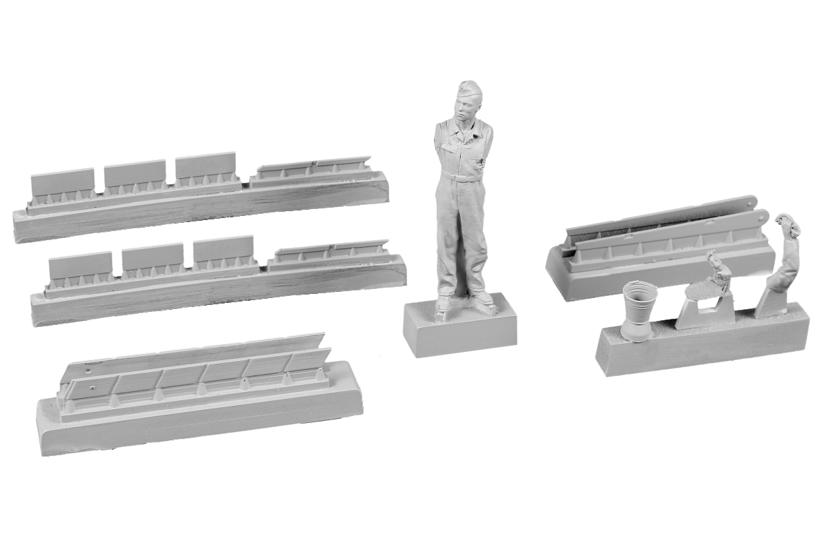 CMK F48358 Siebel Si 204/Aero C-3 Airman (cleaning canopy glazing) 1/48 – Bild 2