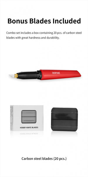 DSPIAE PT-DK Precision Hobby Knife / Precyyjny nóż modelarski – Bild 8