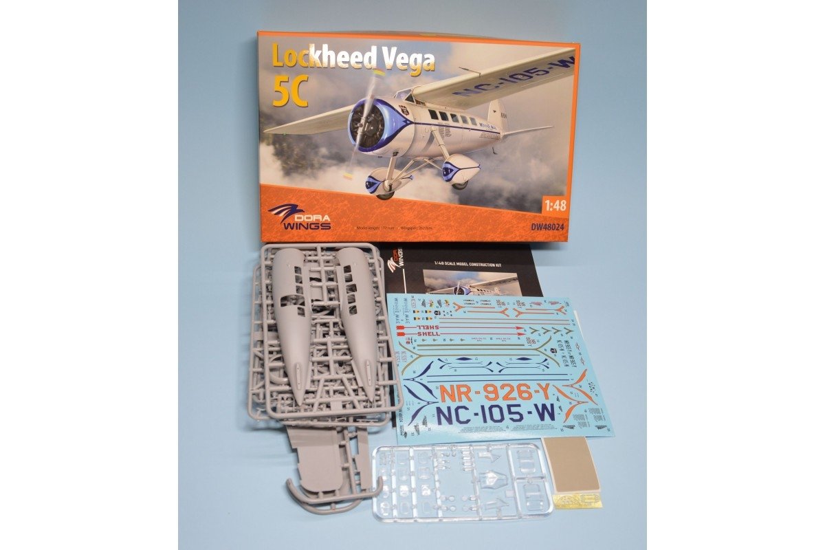 Dora Wings 48024 Lockheed Vega 5C 1/48 – Bild 3