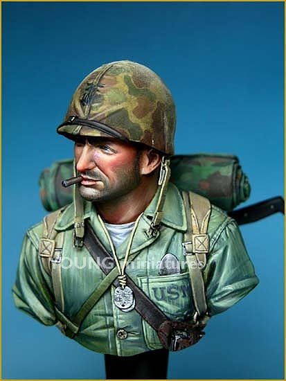 Young Miniatures YM1813 SUSMC IWOJIMA 1945 1/10 – Bild 7