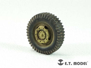 E.T. Model ER35-065 WWII German Sd.Kfz.234 Weighted Road Wheels Type.1 For DRAGON 1/35 – immagine 2