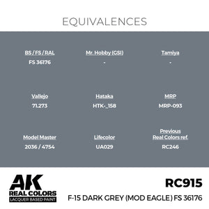 AK Interactive RC915 F-15 Dark Grey (Mod Eagle) FS 36176 17 ml – Bild 3