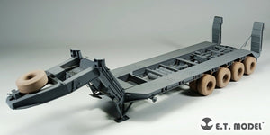 E.T. Model P35-119 US M747 Heavy Equipment Semi-Trailer Sagged wheels For Meng Kit 1/35 – Bild 4