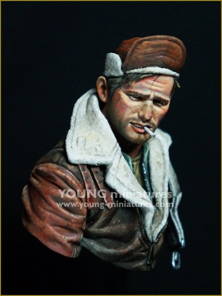 Young Miniatures YM1862 B-17 BOMBER CREW 1/10 – immagine 7