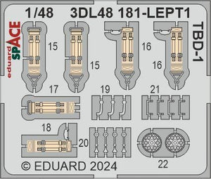 Eduard 3DL48181 TBD-1 SPACE HOBBY BOSS 1/48 – image 2