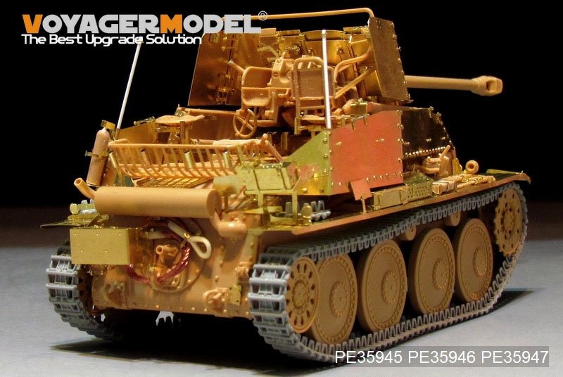 Voyager Model PE35945 WWII German Tank Destroyer Marder III (Sd.Kfz.139)Basic For TAMIYA 35248 1/35 – image 10