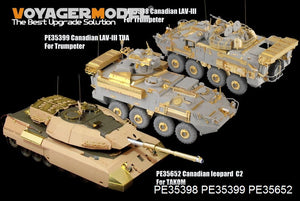Voyager Model PE35652 Modern Canadian Leopard C2 MEXAS MBT For TAKOM 2003 1/35 – Bild 12