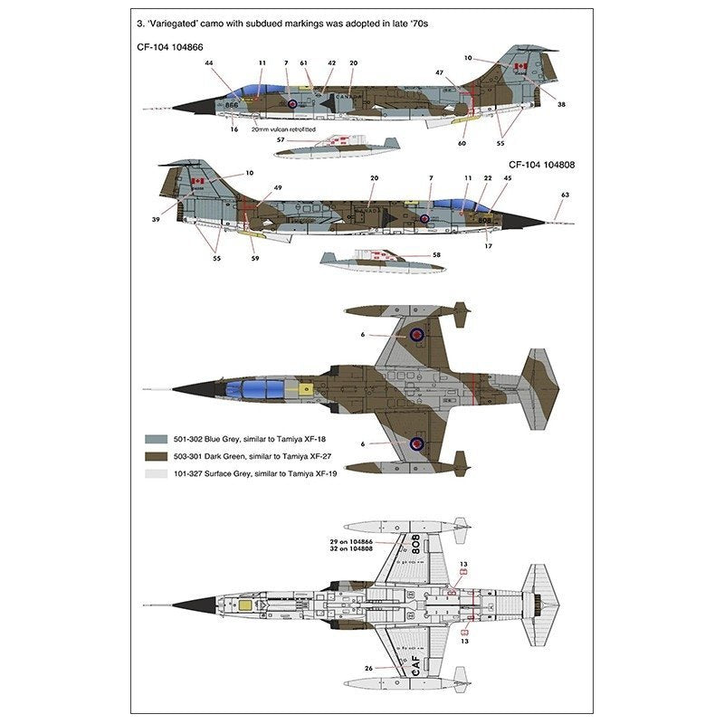 Kinetic K48127 CF-104 Starfighter 1/48 – Bild 5