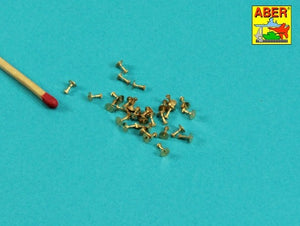 Aber 16113 Turned Hexagonal bolts (1,34x1,60mm) x 30 pcs – zdjęcie 2
