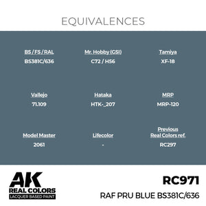 AK Interactive RC971 RAF PRU Blue BS381C/636 17 ml – Bild 2