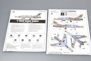 Trumpeter 01648 F-100C Super Sabre 1/72 – Bild 4