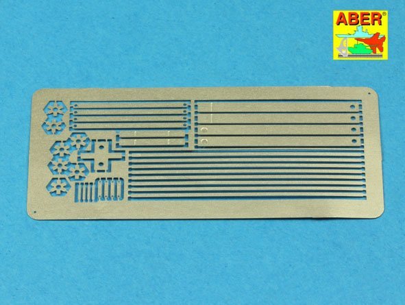 Aber 16069 GERMAN MEDIUM TANK Pz.Kpfw. IV, Ausf.H (Sd.Kfz. 161/2) Vol.10 - Air filters 1/16 – immagine 4