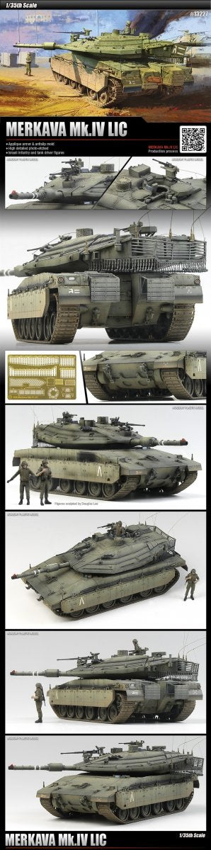 Academy 13227 MERKAVA Mk.IV LIC 1/35 – Bild 2