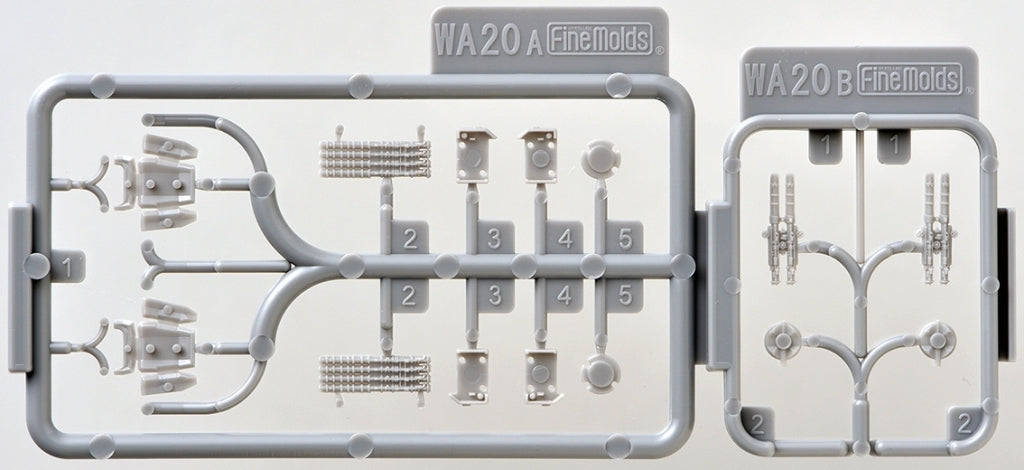 Fine Molds WA20 IJN Torpedo Tube Set 1 1/700 – zdjęcie 2