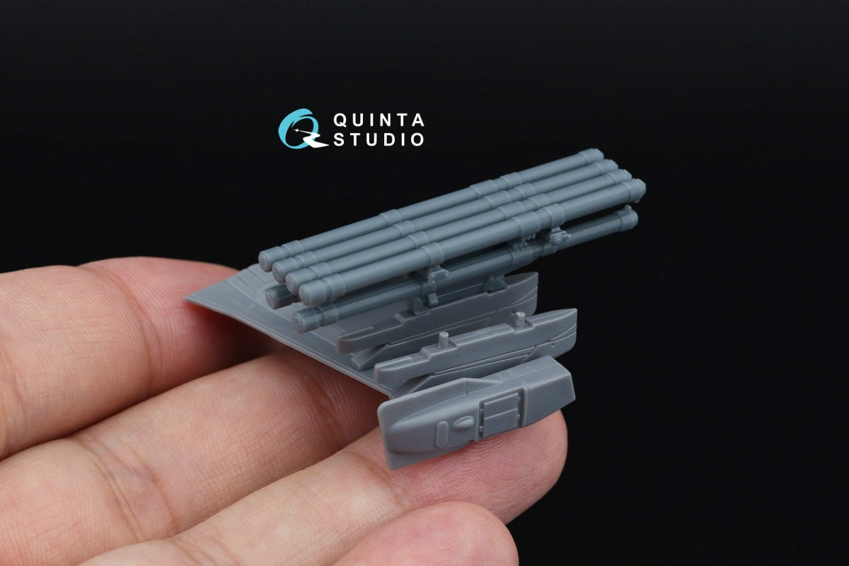 Quinta Studio QT72032 9K121 Vikhr ATGM, six-pack kit (for all kits) 1/72