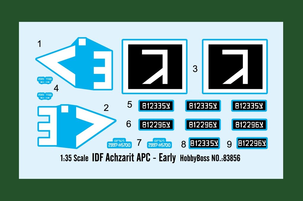 Hobby Boss 83856 IDF ACHZARIT 1/35 – immagine 3