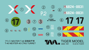 Tiger Model 4665 T-40 NEXTER 1/35 – imagen 20