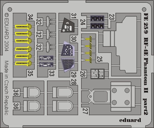 Eduard FE259 RF-4E 1/48 Hasegawa – image 2