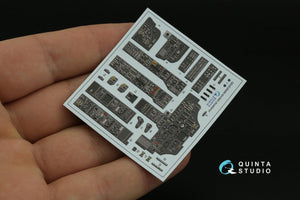 Quinta Studio QD35090 AH-64A 3D-Printed &amp;amp; colored Interior on decal paper (Academy) 1/35 – image 11