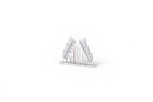 Eduard 672441 Spitfire Mk.V three-stacks exhaust rounded PRINT for EDUARD 1/72