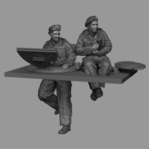Panzer Art FI35-215 British Sherman tanks turret Pixie suit set 1/35 – immagine 2