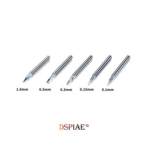 DSPIAE CS-PB01 PUSH BROACH COMBINATION SET / Engraving Set – image 4