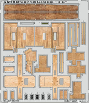 Eduard BIG49300 B-17F part III HKM 1/48 – immagine 2