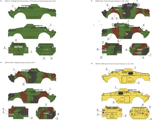 ToRo Model 35D53 - Armoured Scout Car BRDM in Polish service - vol.1 1/35 – immagine 3