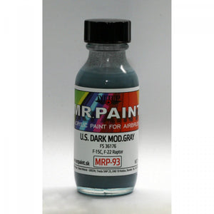 MR. Paint MRP-093 US DARK MOD. GRAY FS36176 F-15C, F-22 Raptor 30ml – image 2
