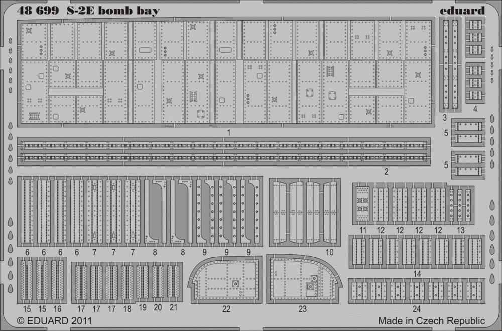 Eduard BIG49277 S-2E for KINETIC 1/48 – immagine 2