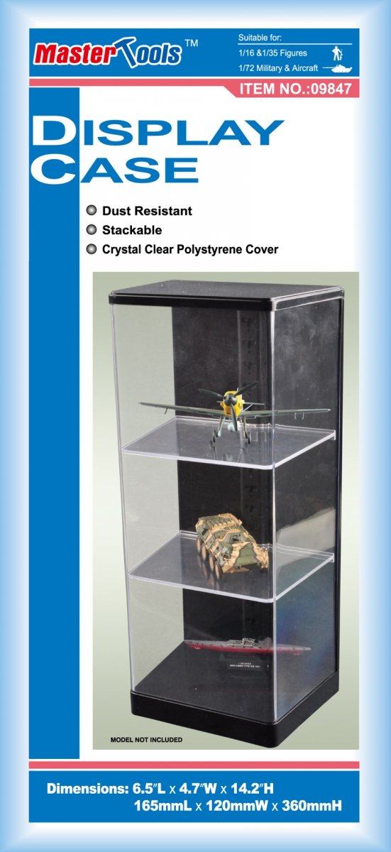 Trumpeter 09847 DISPLAY CASE 165x120x360mm – Bild 2