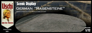 Uschi 3051 Luftwaffe allemande Rasensteine ​​​​circulaire 2xA4 1/48