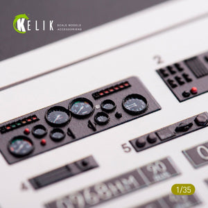 KELIK K35001 KAMAZ 4310 INTERIOR AND EXTERIOR 3D DECALS FOR ANY KIT 1/35 – Bild 3