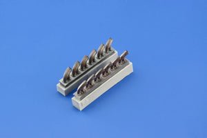 Eduard 632081 P-39Q/ N exhaust stacks KITTY HAWK 1/32 – immagine 6