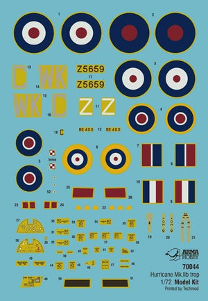 Arma Hobby 70044 Hurricane Mk II B Trop Model Kit 1/72 – Bild 4