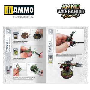 Ammo of Mig 6926 AMMO WARGAMING UNIVERSE Book 07 - Lush Jungles (English, Castellano, Polski) – Bild 5