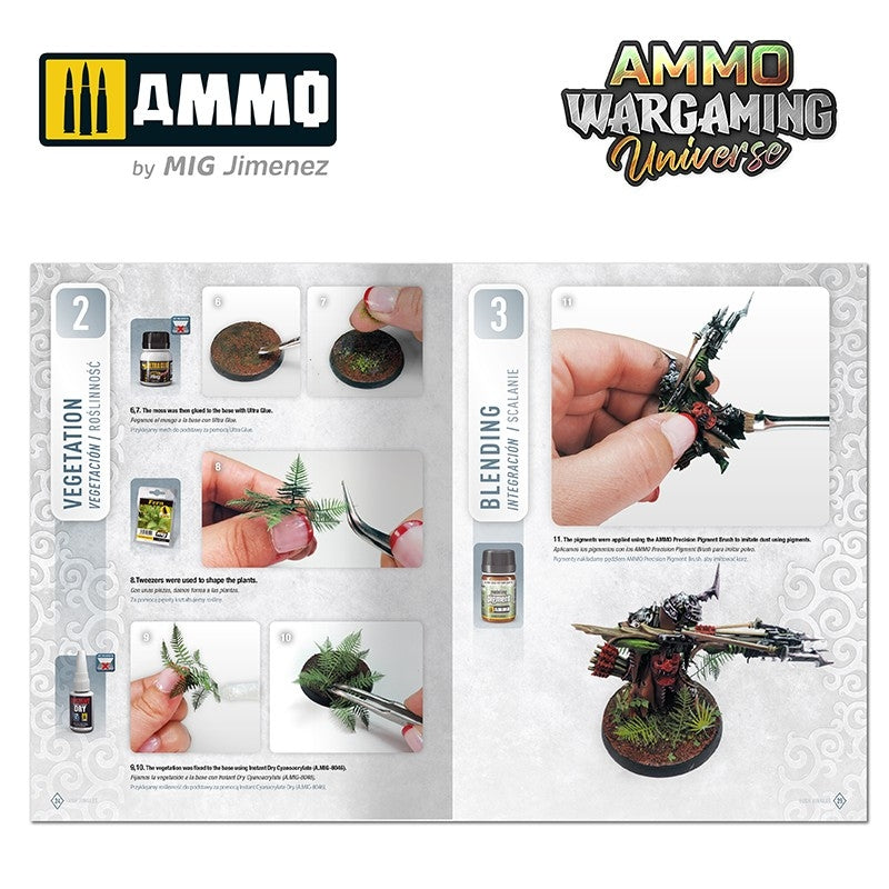 Ammo of Mig 6926 AMMO WARGAMING UNIVERSE Book 07 - Lush Jungles (English, Castellano, Polski) – Bild 5