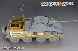 Voyager Model PE351311 WWII German Sd.Kfz 234/2 PUMA Basic Upgrade Set For DRAGON 6256 / 6943 1/35 – Bild 6