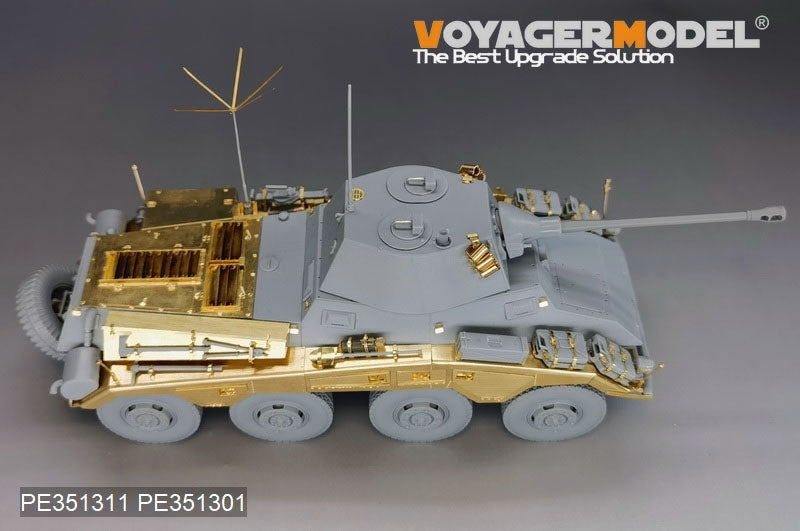Voyager Model PE351311 WWII German Sd.Kfz 234/2 PUMA Basic Upgrade Set For DRAGON 6256 / 6943 1/35 – Bild 6