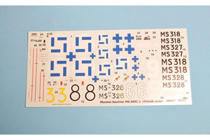 Dora Wings 48057 Morane-Saulnier MS.406.C1 - Finnish Aces 1/48 – immagine 6