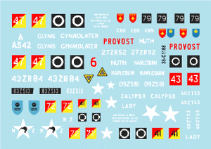 Star Decals 35-C1168 Commonwealth mix - Korean War 1950-53 1/35 – Bild 3