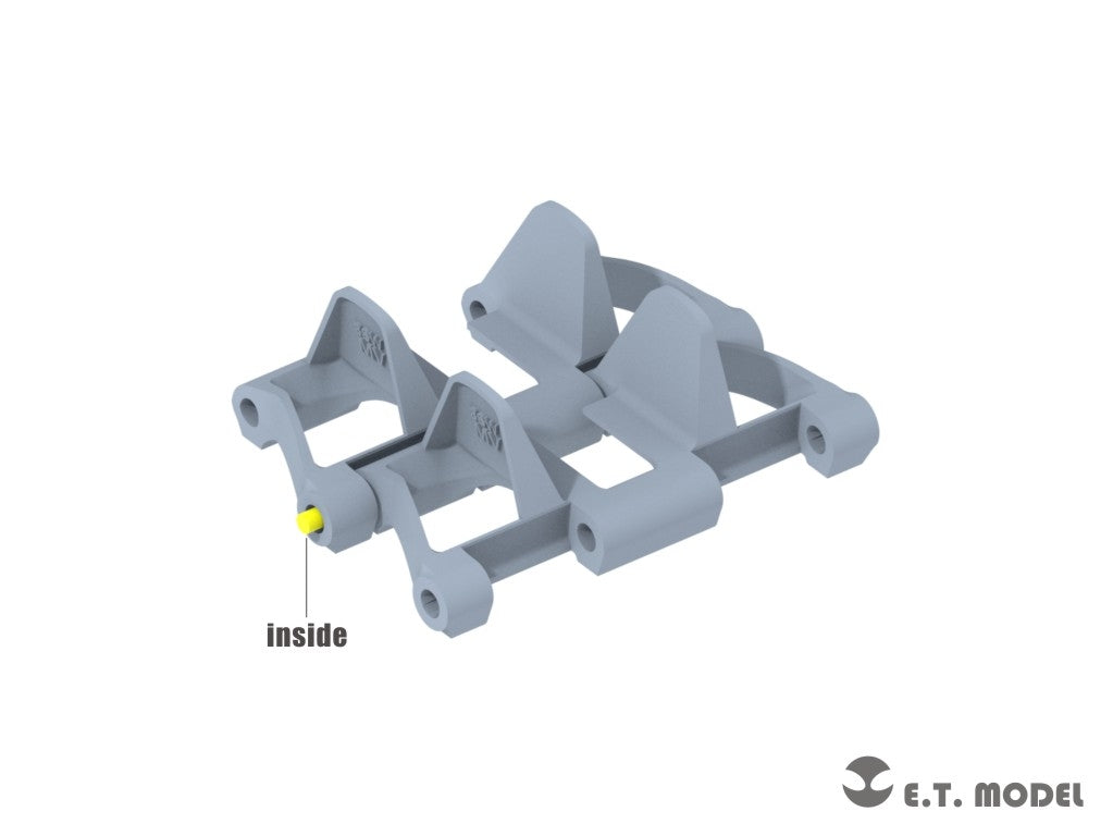 E.T. Model P35-400 WWII German Pz.Kpfw.I Workable Track (3D Printed) For DRAGON/HOBBYBOSS/TAKOM Kit 1/35 – Bild 2