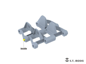 E.T. Model P35-400 WWII German Pz.Kpfw.I Workable Track (3D Printed) For DRAGON/HOBBYBOSS/TAKOM Kit 1/35 – Bild 2