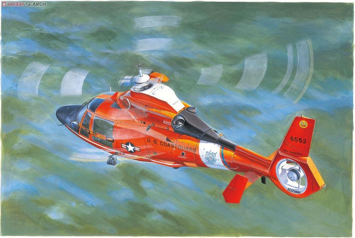 Trumpeter 05107 US Coast Guard HH-65C Dolphin Helicopter 1/35 – imagen 2