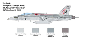 Italeri 2791 F/A-18 E SUPER HORNET 1/48 – imagen 4